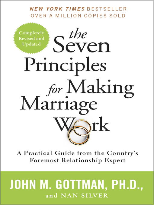 Title details for The Seven Principles for Making Marriage Work by John Gottman, PhD - Wait list